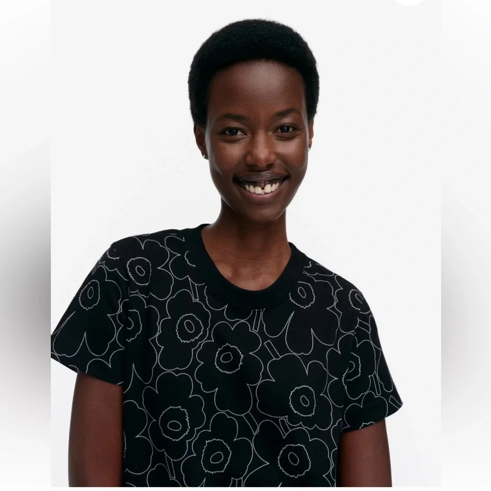 Marimekko Heleys Porto Unikko T Shirt L - Picture 3 of 10